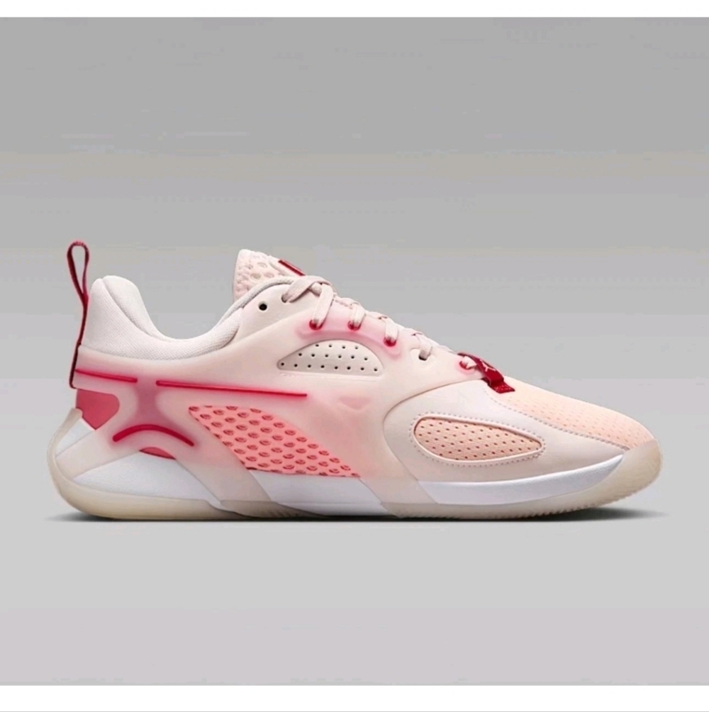 Jordan Heir Women's Light Pink/Washed Coral Sneakers Size 12 FZ2471-600 - Picture 2 of 6
